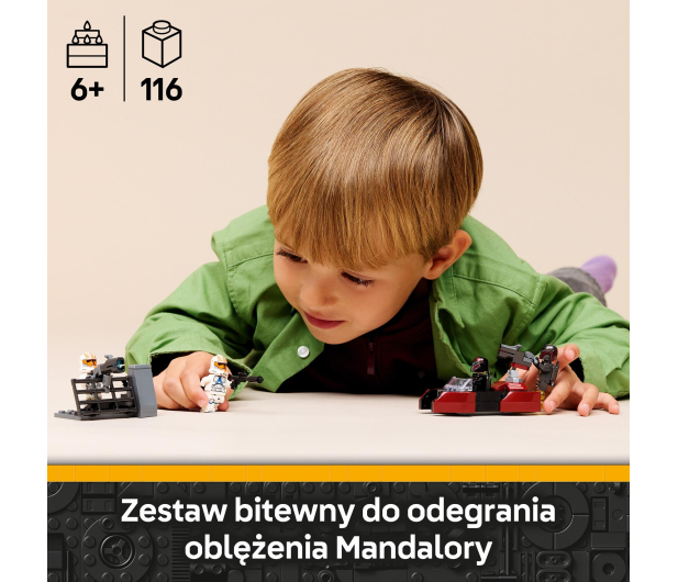 LEGO STAR WARS 75449 Oblężenie mandalory — zestaw bitewny - 1473555 - zdjęcie 9